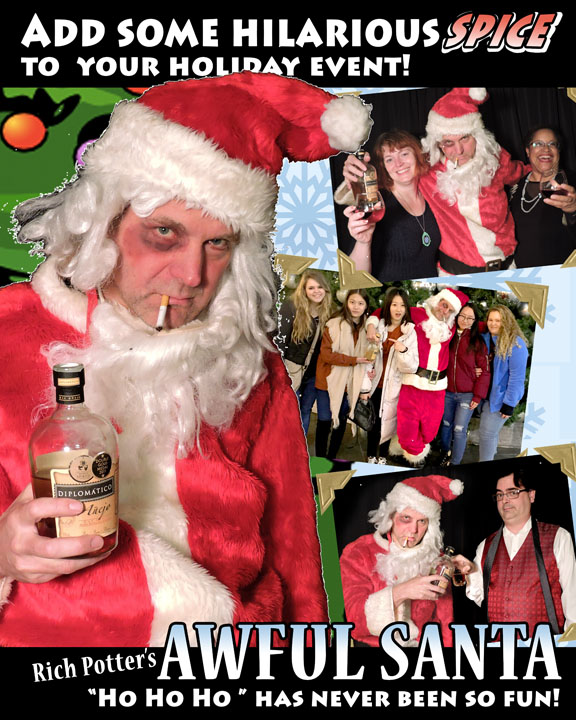 Absurd Santa Awful Santa – Interactive comedy for your holiday event
